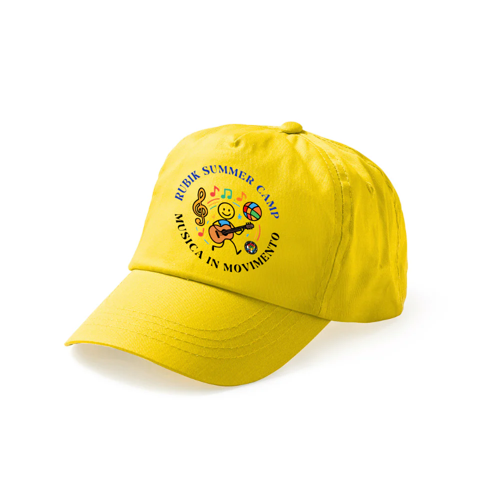 Berretto - con visiera giallo - Rubik Production APS-ETS