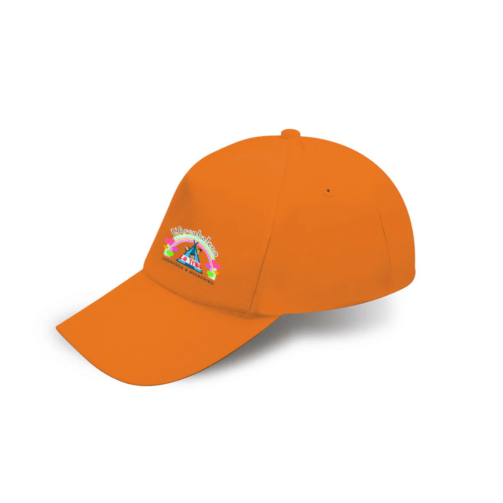 Cappello colore arancione