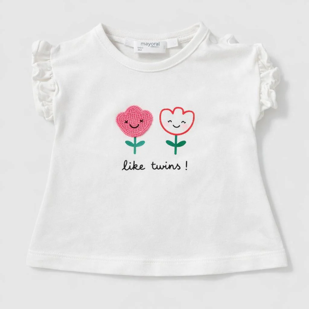 Maglietta maniche corte - Bambina - 60 - 65 | 3 mesi