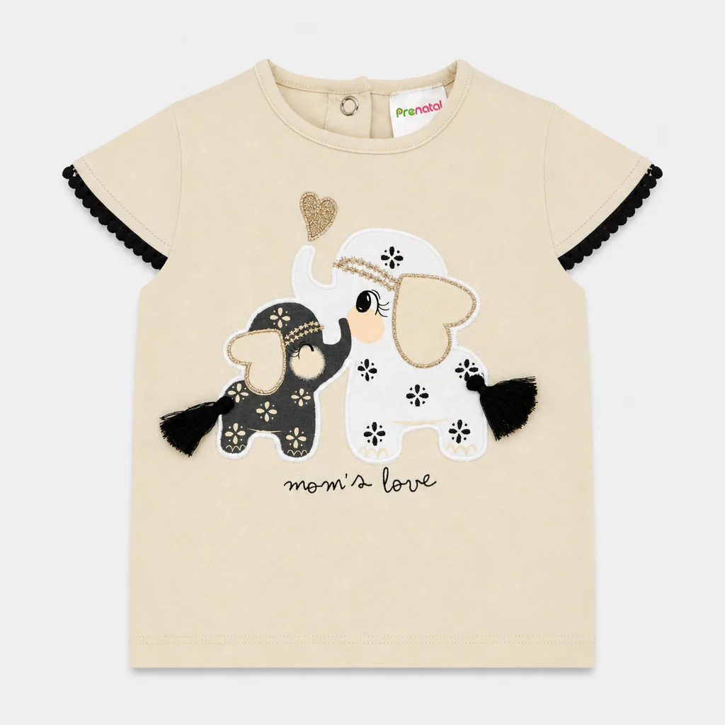 Maglietta maniche corte - Bambina - 60 - 65 | 3 mesi