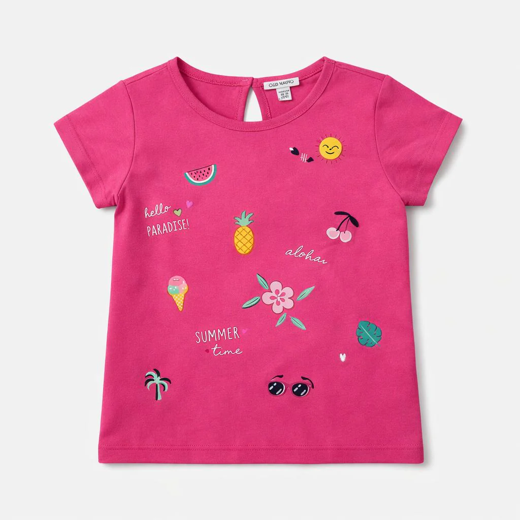 Maglietta maniche corte - Bambina - 90 - 95 | 2 anni