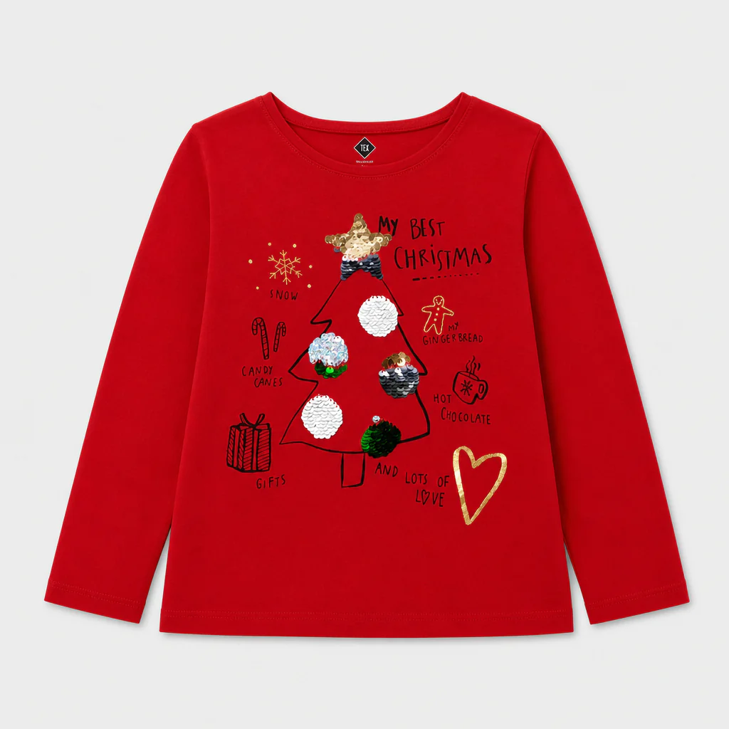 Maglietta maniche lunghe - Bambina - 102 - 107 | 4 anni