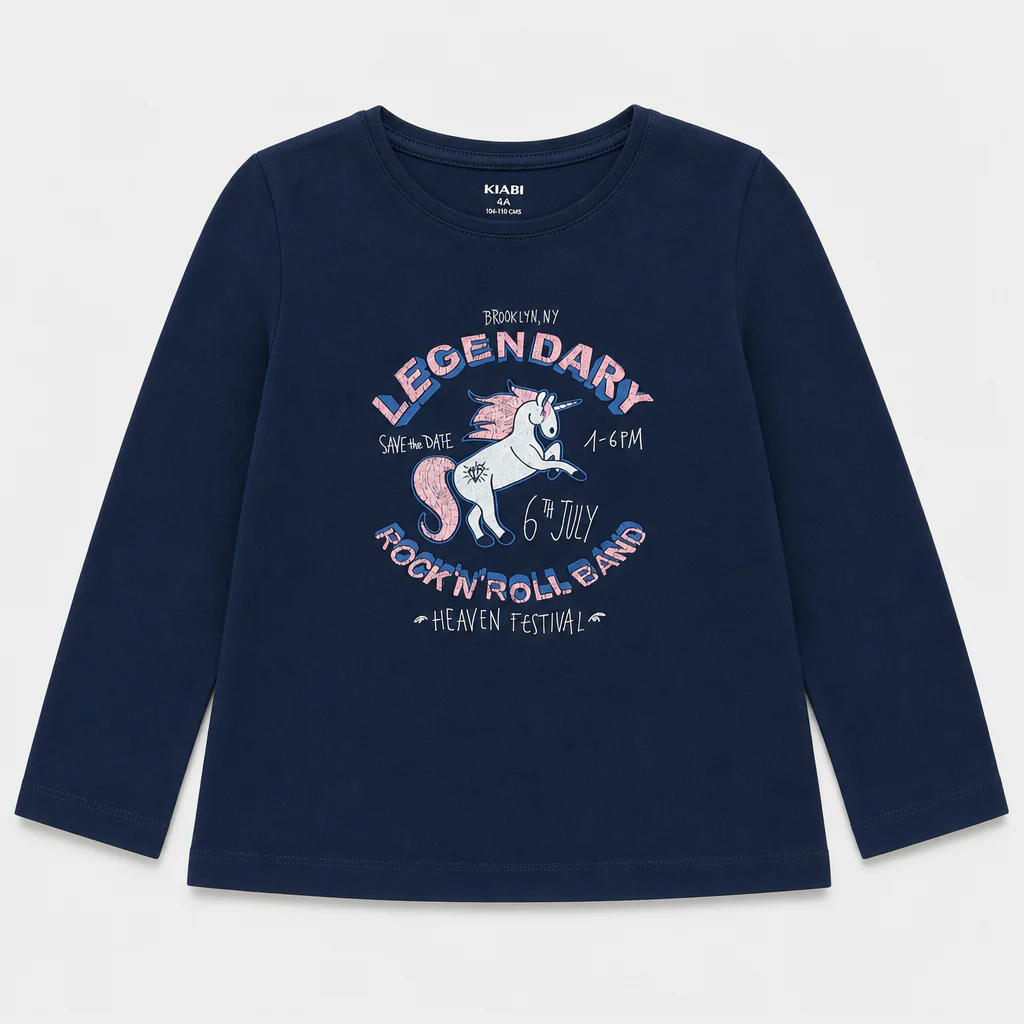 Maglietta maniche lunghe - Bambina - 108 - 113 | 5 anni