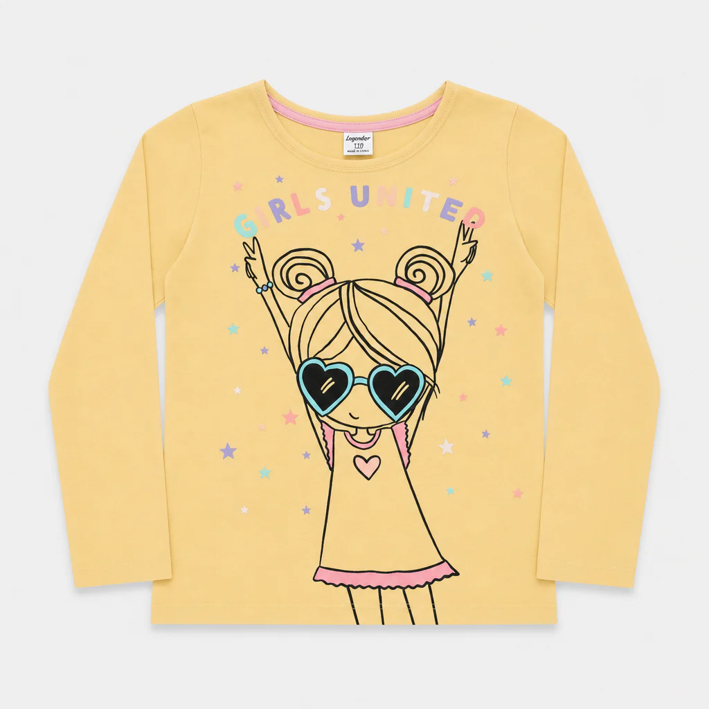Maglietta maniche lunghe - Bambina - 114 - 119 | 6 anni