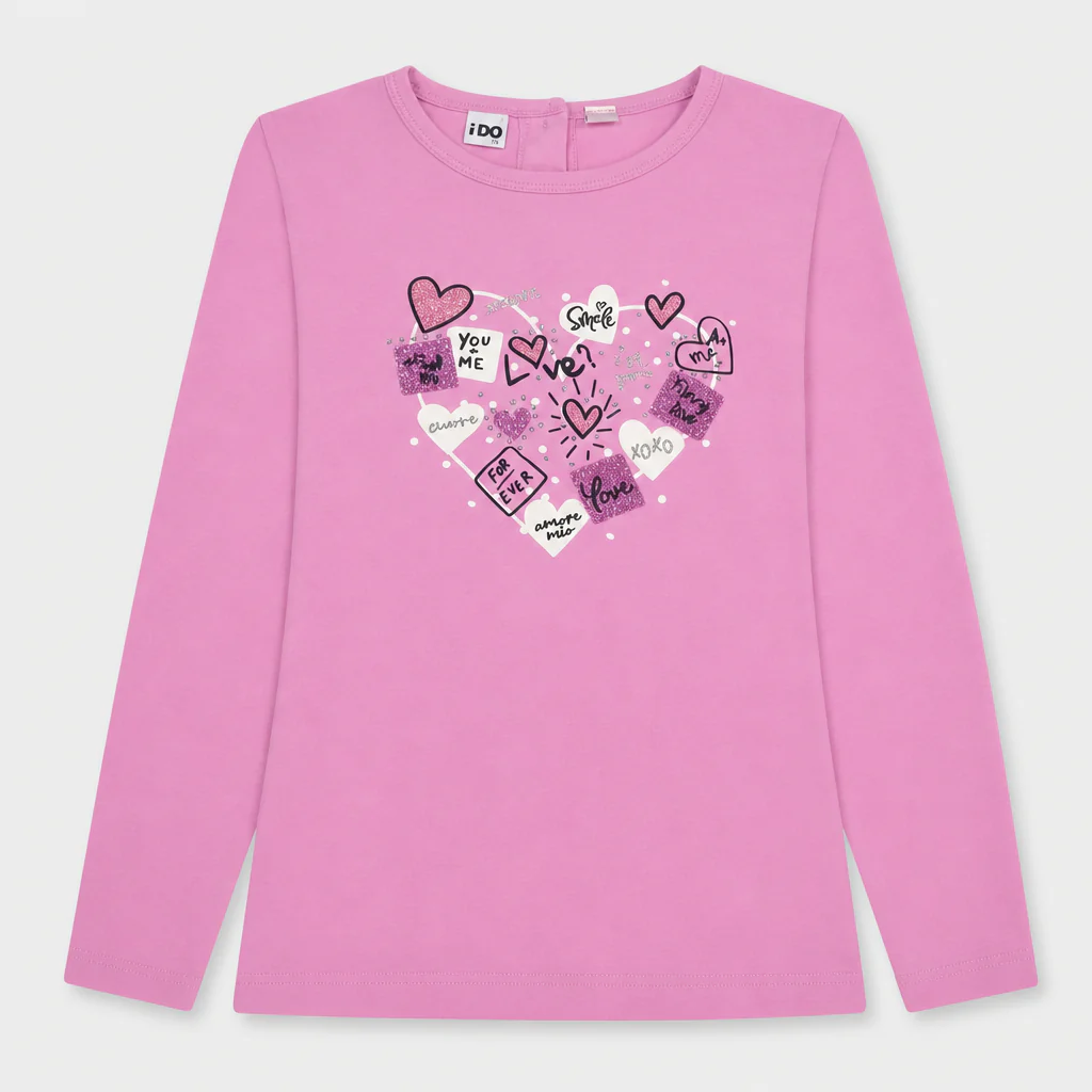 Maglietta maniche lunghe - Bambina - 120 - 125 | 7 anni
