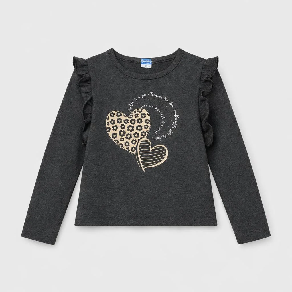 Maglietta maniche lunghe - Bambina - 120 - 125 | 7 anni