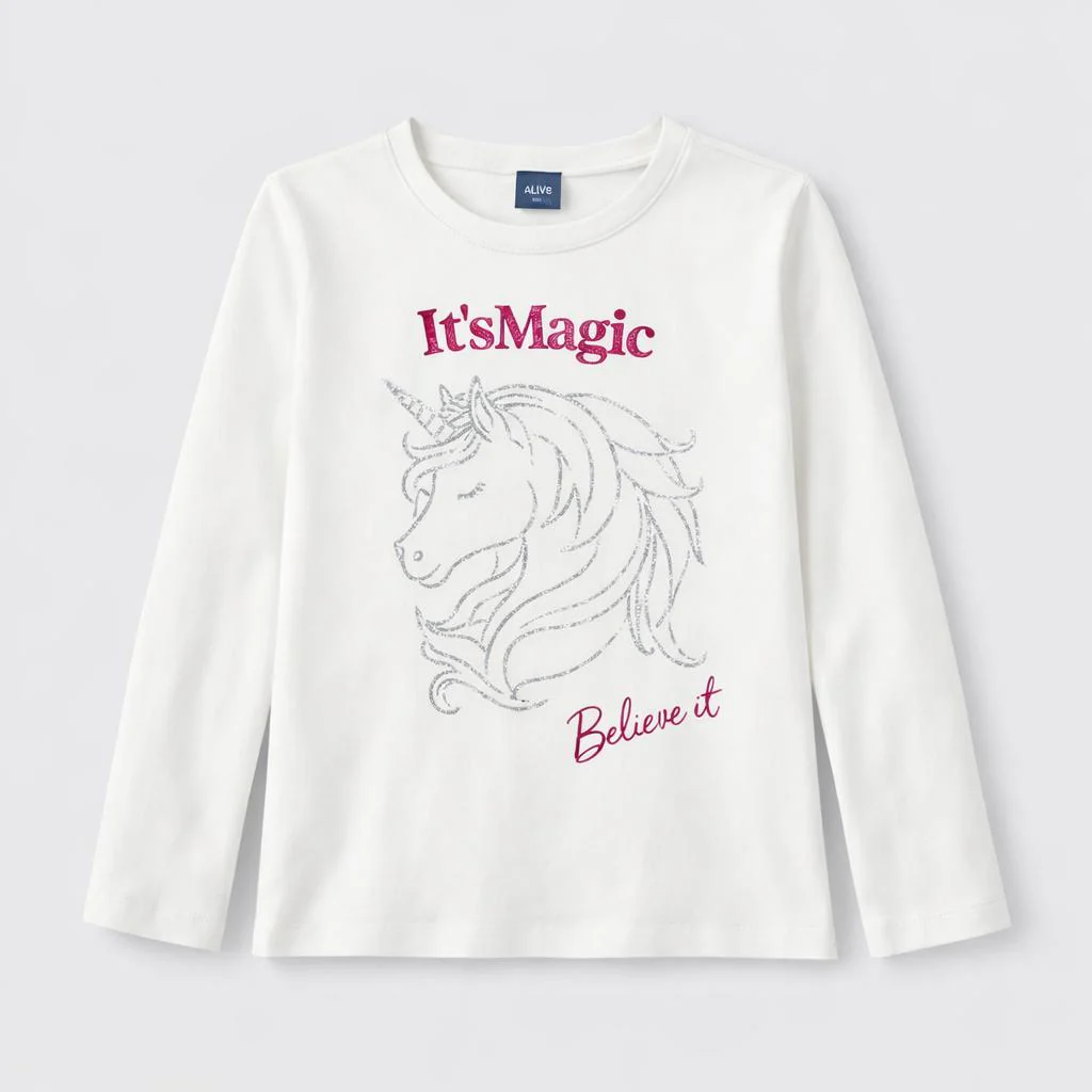 Maglietta maniche lunghe - Bambina - 120 - 125 | 7 anni