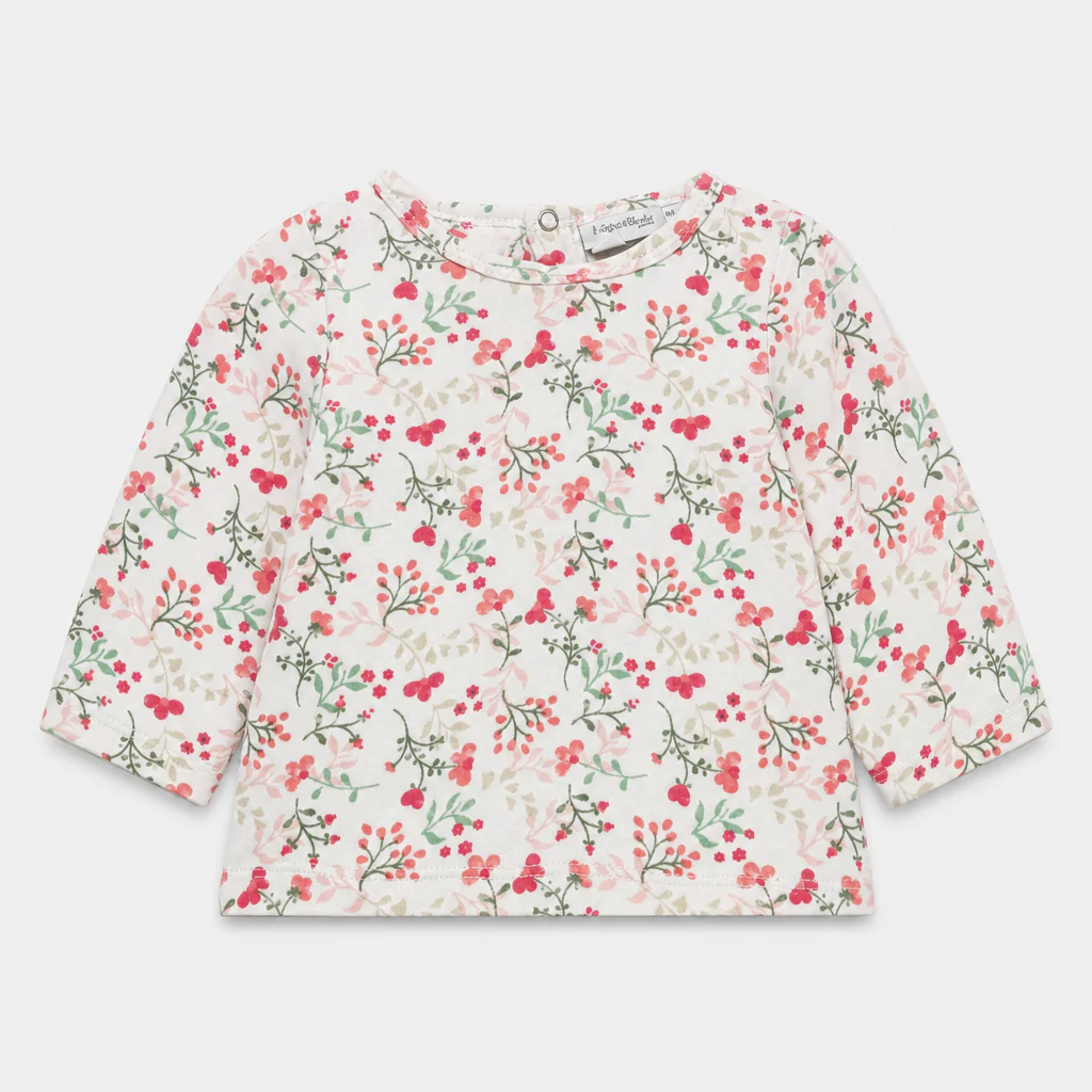 Maglietta maniche lunghe - Bambina - 60 - 65 | 3 mesi