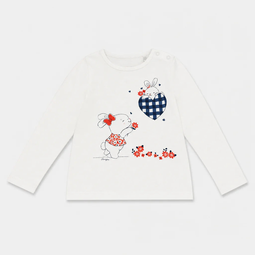 Maglietta maniche lunghe - Bambina - 72 - 77 | 9 mesi