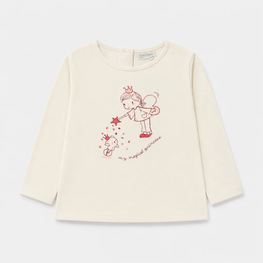 Maglietta maniche lunghe - Bambina - 72 - 77 | 9 mesi