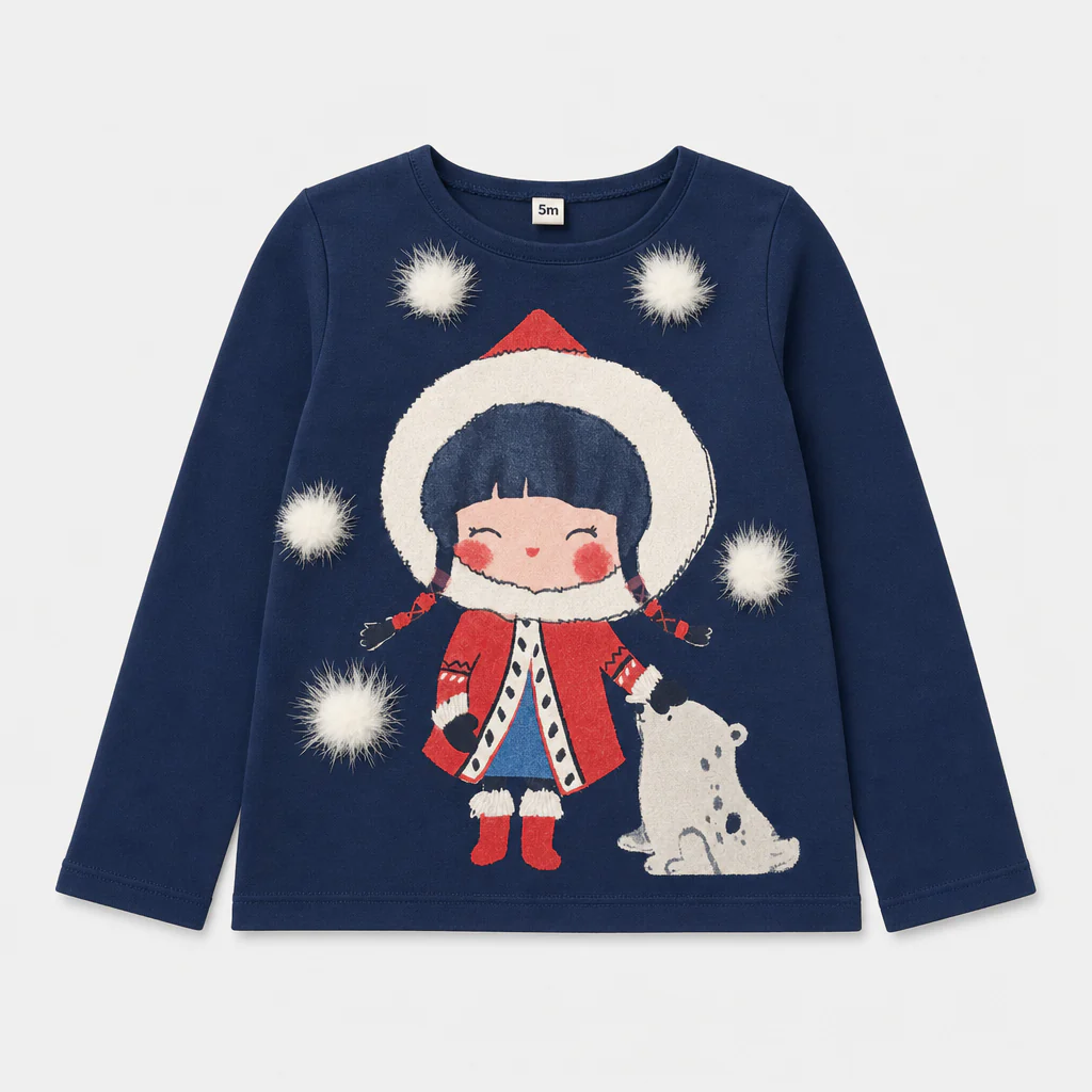 Maglietta maniche lunghe - Bambina - 90 - 95 | 2 anni