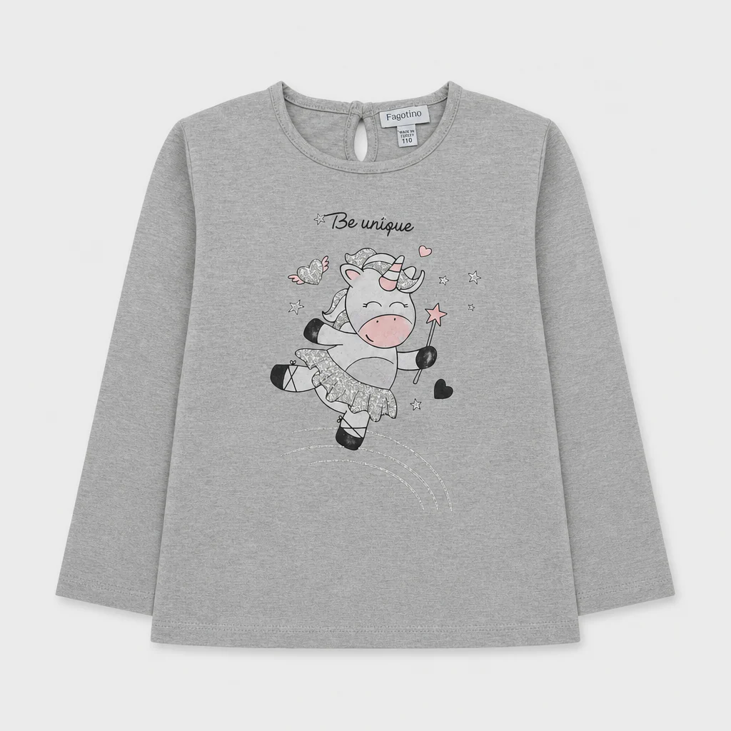 Maglietta maniche lunghe - Bambina - 90 - 95 | 2 anni