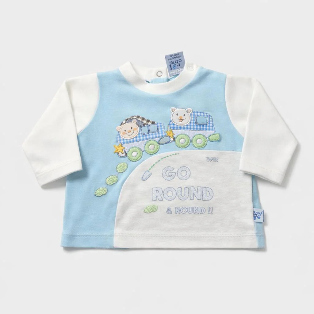 Maglietta maniche lunghe - Bambino - 50 - 59 < 3 mesi