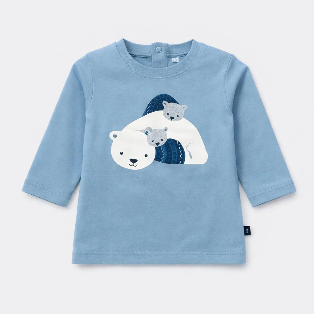 Maglietta maniche lunghe - Bambino - 50 - 59 < 3 mesi