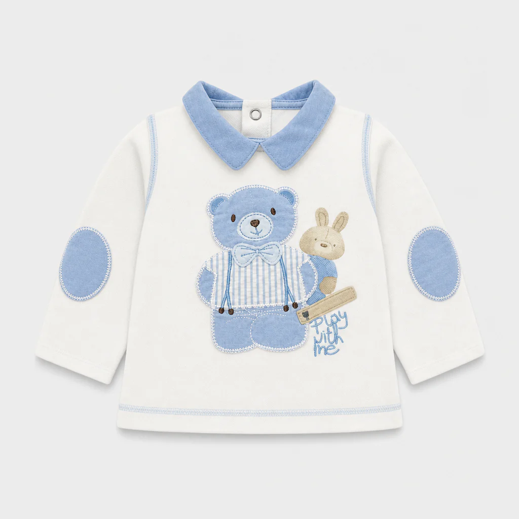 Maglietta maniche lunghe - Bambino - 50 - 59 < 3 mesi