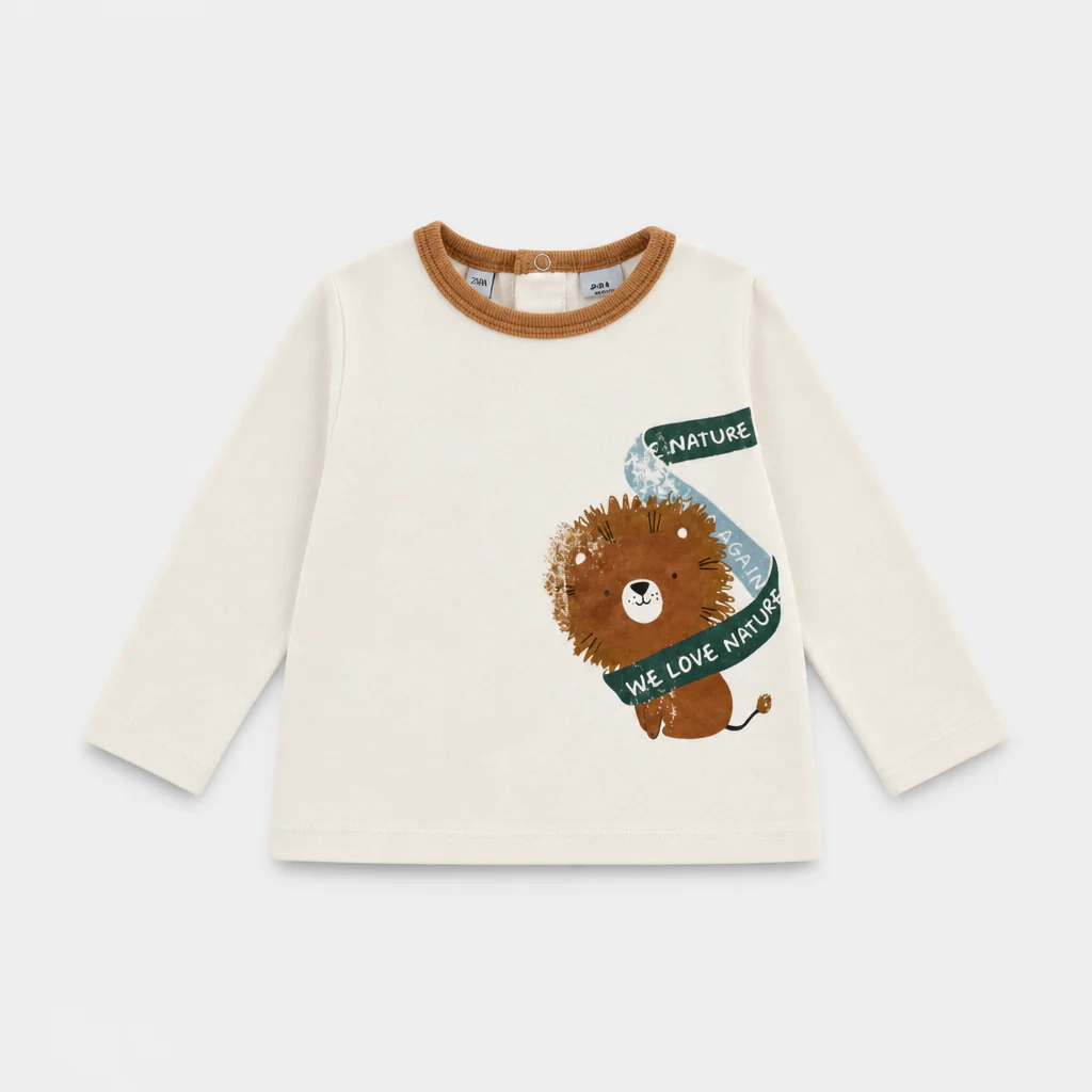 Maglietta maniche lunghe - Bambino - 50 - 59 < 3 mesi