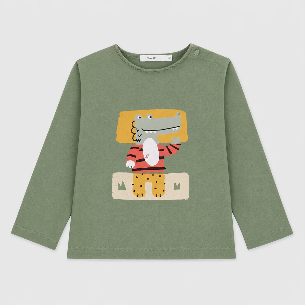 Maglietta maniche lunghe - Bambino - 50 - 59 < 3 mesi
