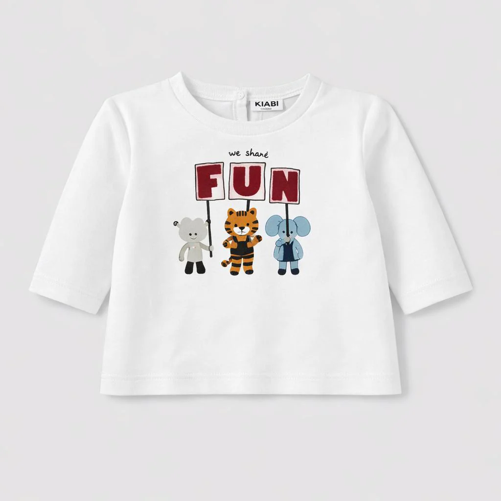 Maglietta maniche lunghe - Bambino - 60 - 65 | 3 mesi