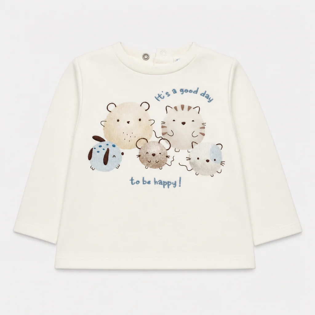 Maglietta maniche lunghe - Bambino - 60 - 65 | 3 mesi