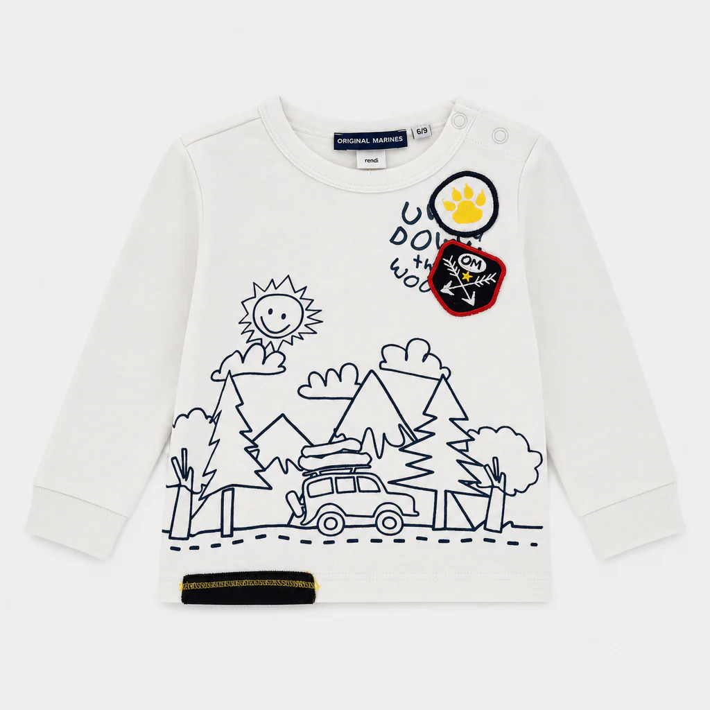 Maglietta maniche lunghe - Bambino - 66 - 71 | 6 mesi
