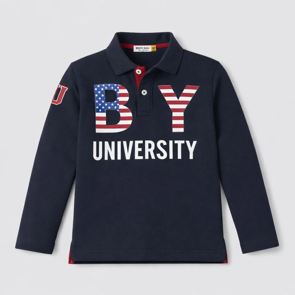 Polo maniche lunghe - Bambino - 120 - 125 | 7 anni