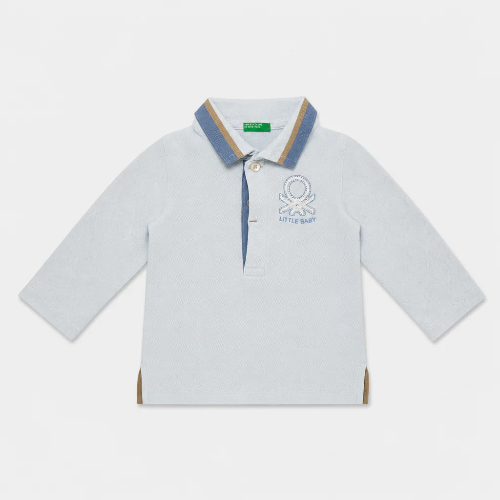 Polo maniche lunghe - Bambino - 60 - 65 | 3 mesi
