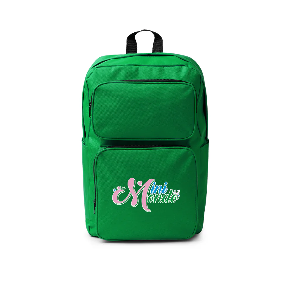 Zaino - Hostik verde - scuola mini mondo